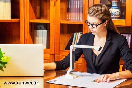 讯维高清数字高拍仪，智能办公新选择