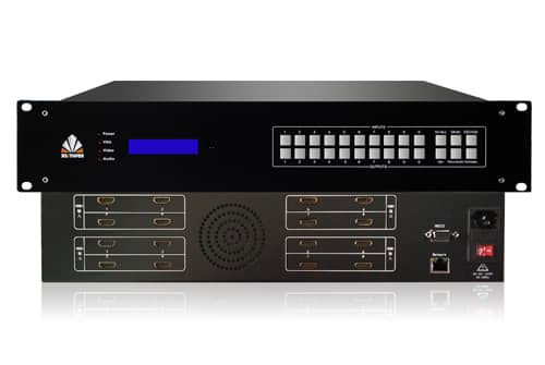 讯维第四代高清系列矩阵成功升级