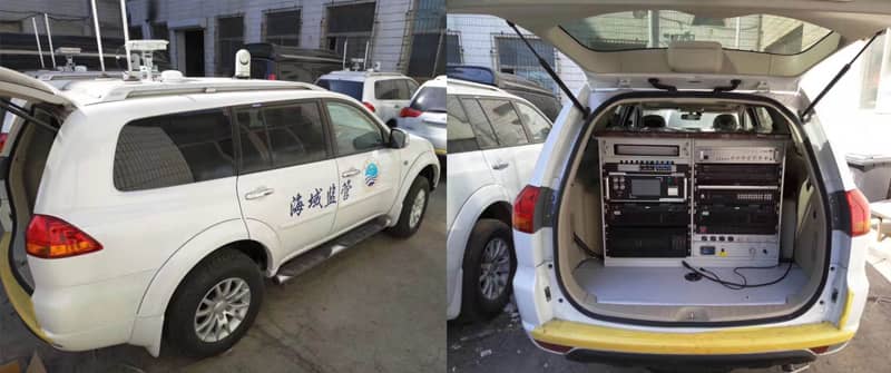 海洋监测采集车系统