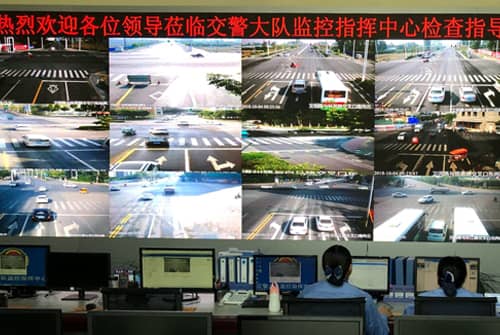 讯维4K拼接处理器成功应用于安徽某交管局监控指挥中心