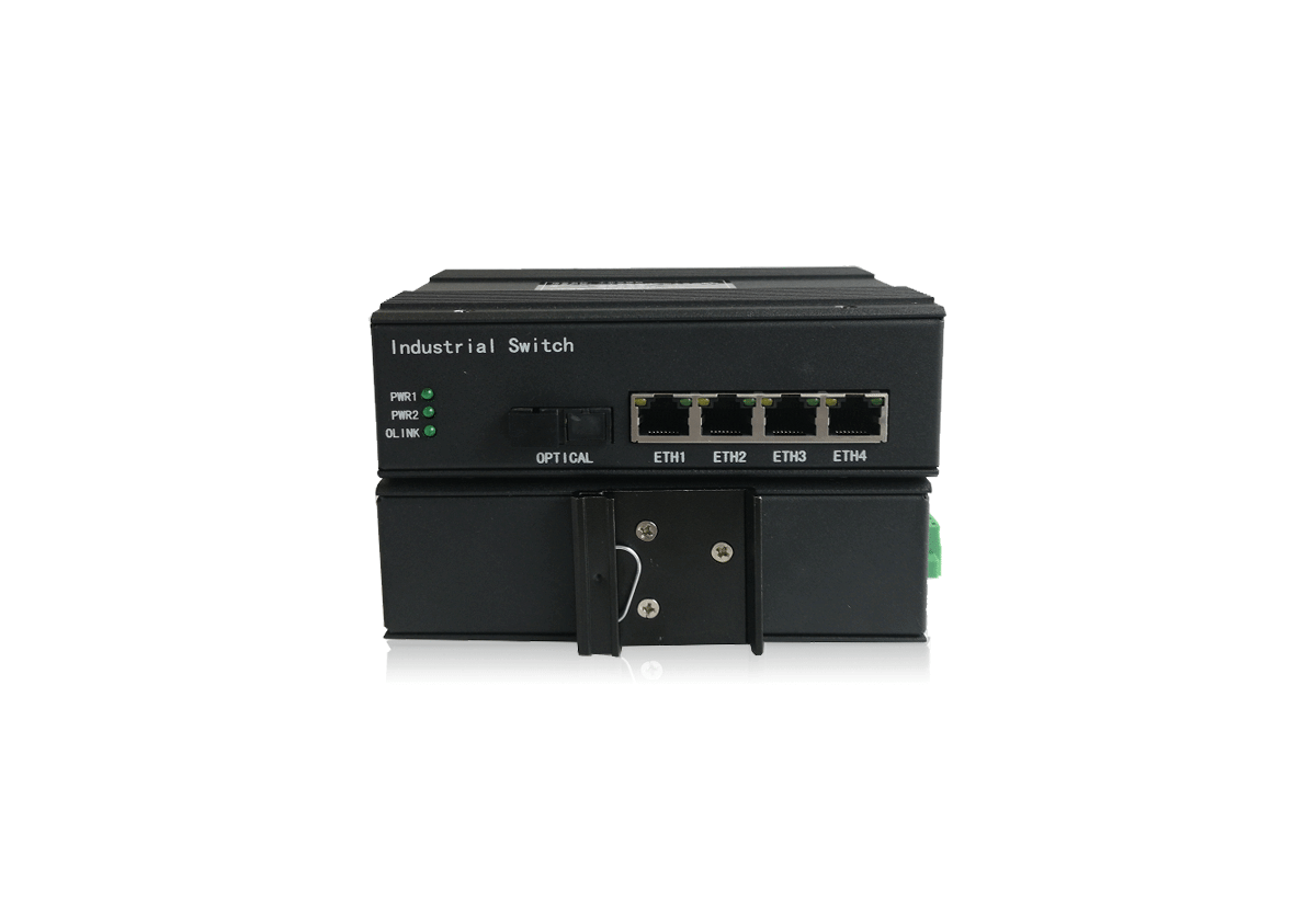 4路工业级千兆光纤收发器