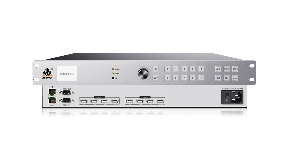 4路4K HDMI矩阵（带拼接）