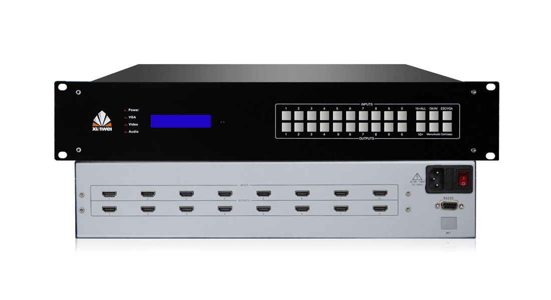 8路HDMI高清矩阵