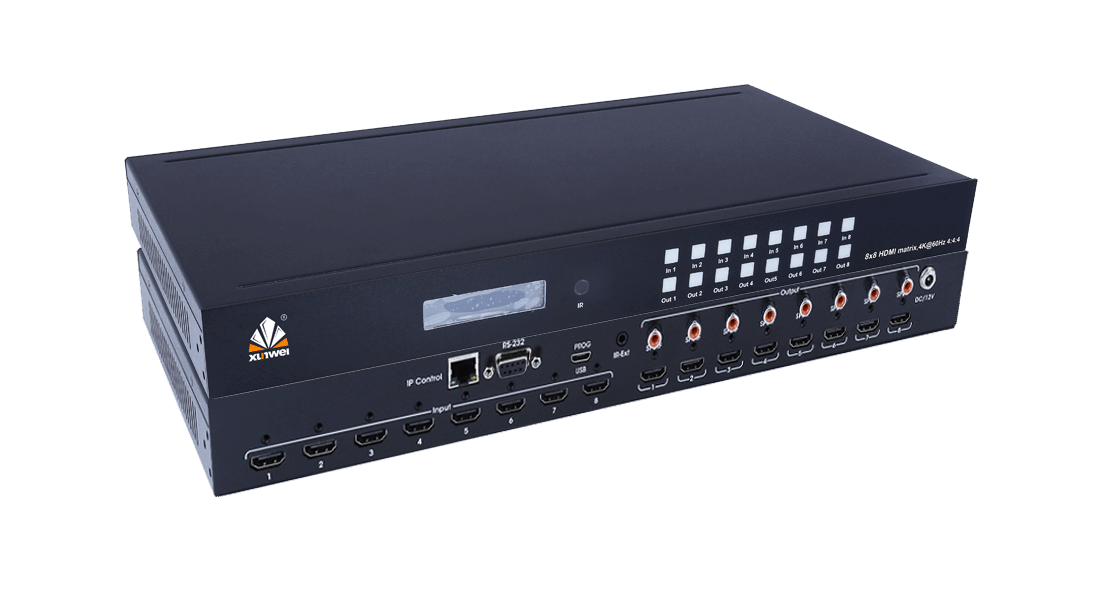 8路4K HDMI矩阵（SPDIF音频）