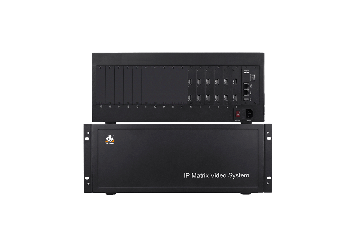 6路网络拼接矩阵